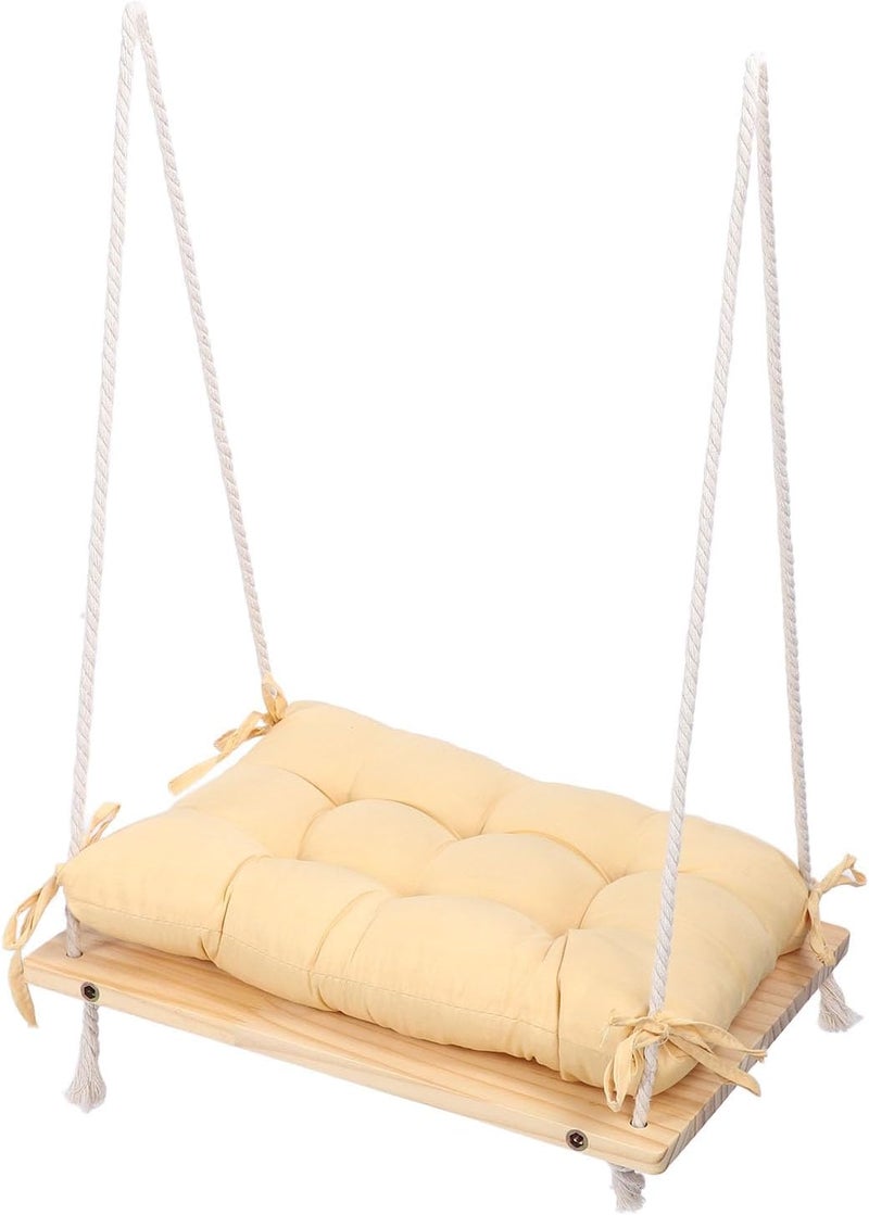 Easy store & transit build Dioche Window Hammock Hanging Cat Window Perch Sturdy Wooden Cat Bed Resting Seat Space Saving Hammock for Cats Perfect for Sill Indoor outdoor use Comfort grip Labor saving Multi-purpose fine material Big & small space compatible All storage type compatible Assorted color options Cross part assemble fit Compact design Closed & open space compatible Diverse purchase options All-scene tailored quality Detachable clean Wear resistant Stackable design Popular trusted craftsmanship Storage burden minimized build Light precision processed material Cost effective fine quality UV resistant Cross-material combo compatible Consistent steady quality Tight fitted parts Easy transit optimized build - Image 2