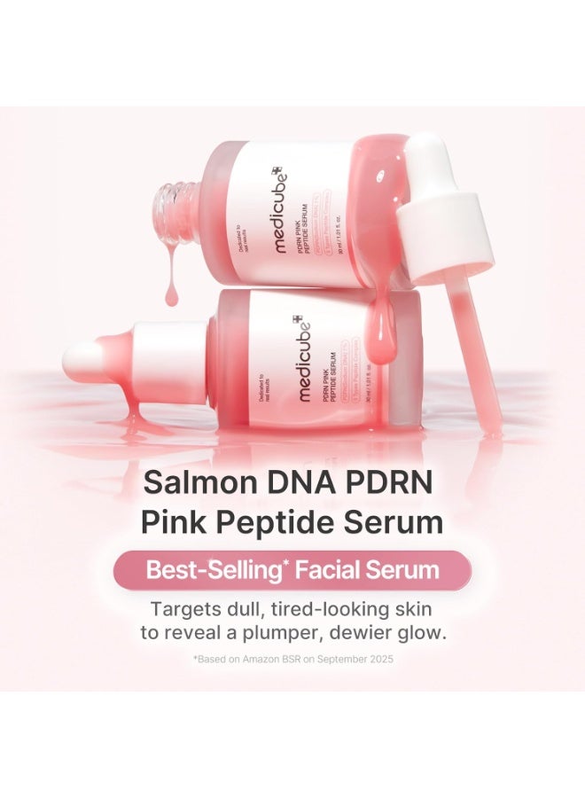 ميديكيوب سيروم بي دي ار ان بينك امبول من ميديكوب، مزيج 10000 جزء في المليون، سالمون بي دي ار ان، سيروم حقن السلمون، مضاد للحساسية، مستحضرات تجميل كورية - Image 2