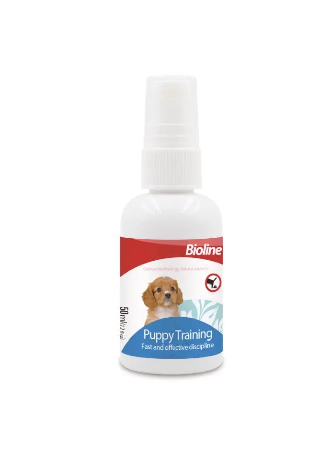 Bioline Puppy Training Spray 50ml[Volume - 50ml]