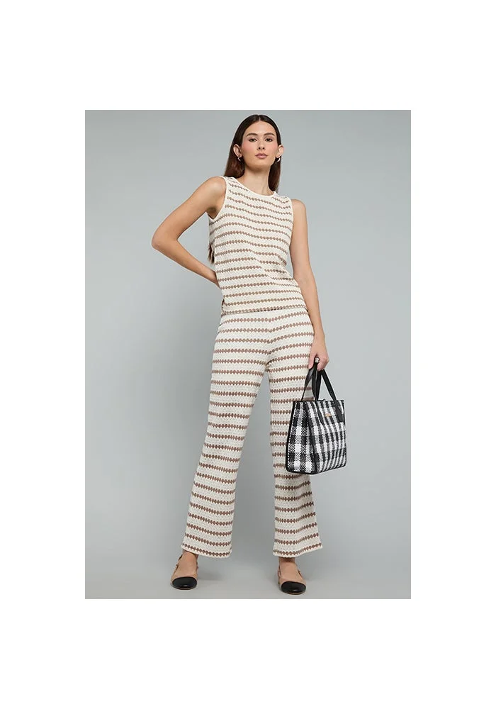 R&b Patterned Sleeveless Top