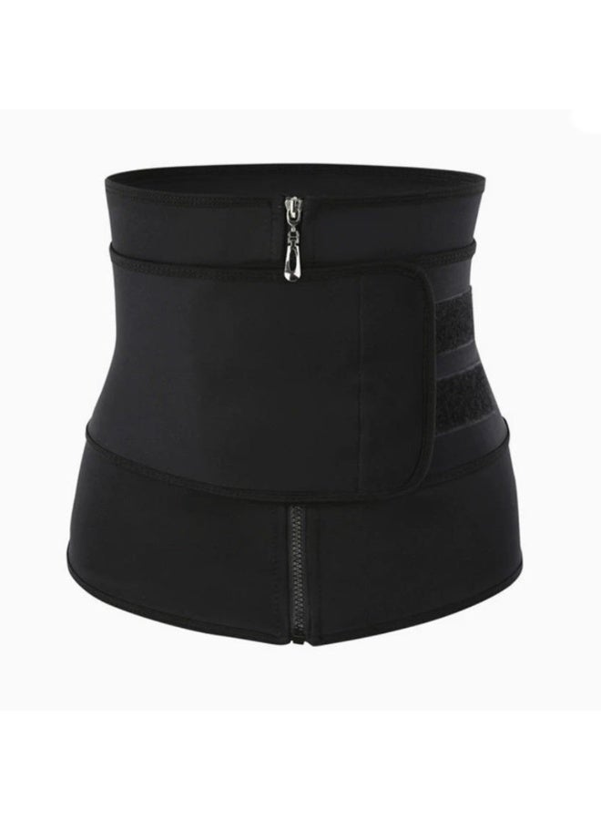 Women Workout Waist Trainer Belt Tummy Control Body Shaper Adjustable Waist Cincher Trimmer Slimming Sport Body Shaper Belt Adjustable Breathable Wrap Belt For Women And Men - Image 1