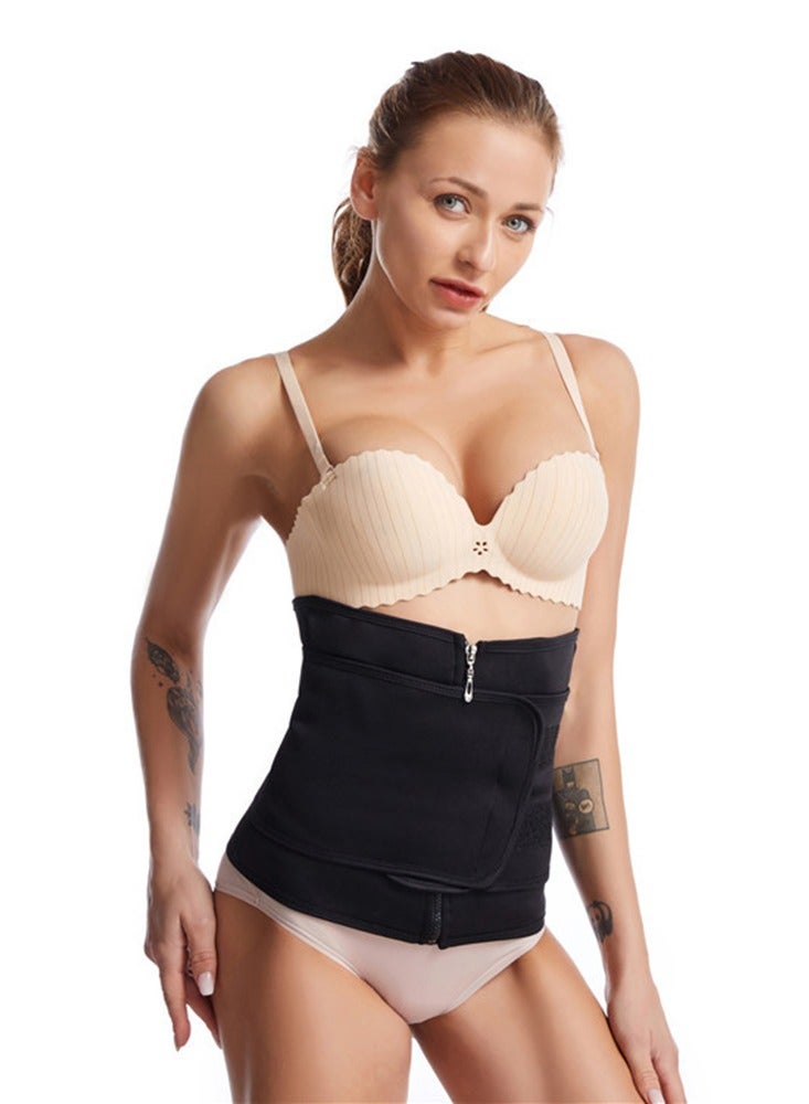 Women Workout Waist Trainer Belt Tummy Control Body Shaper Adjustable Waist Cincher Trimmer Slimming Sport Body Shaper Belt Adjustable Breathable Wrap Belt For Women And Men - Image 2