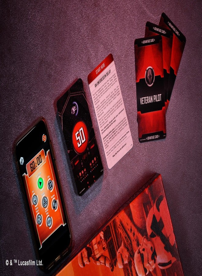 Asmodee Star Wars UNLOCK! The Escape Game - Embark on Epic Escape Room Adventures in a Galaxy Far, Far Away, Cooperative Game for Kids & Adults, Ages 10+, 1-6 Players, 1 Hour Playtime - Image 5