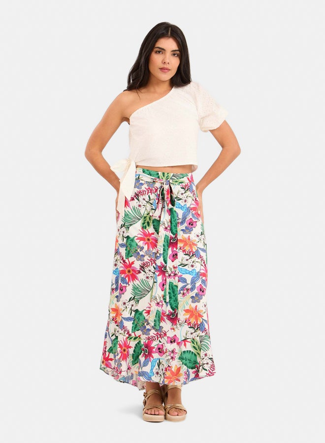 Premoda Women Skirt Printed skirt Multicolor - Image 1