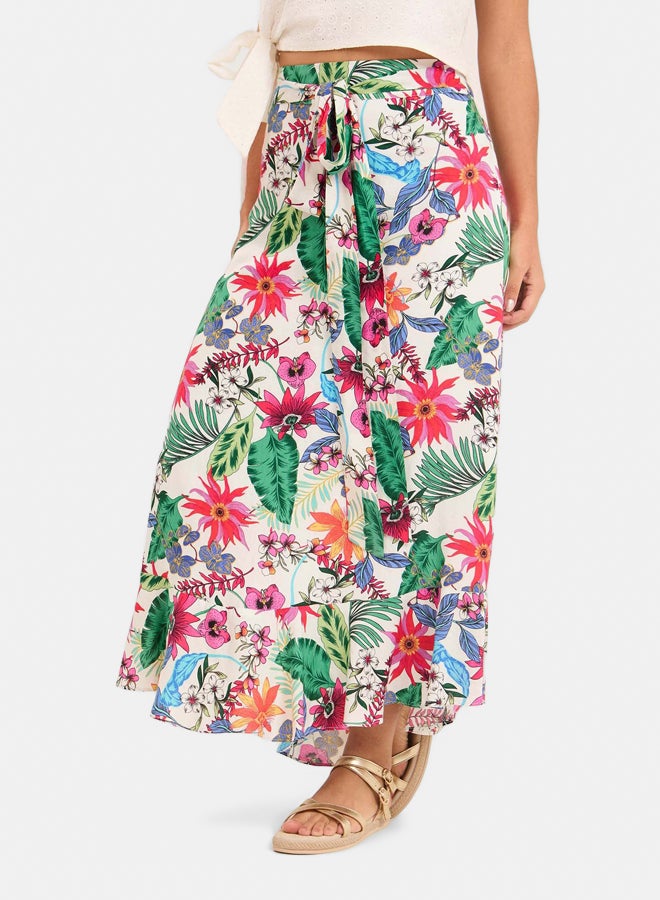 Premoda Women Skirt Printed skirt Multicolor - Image 3