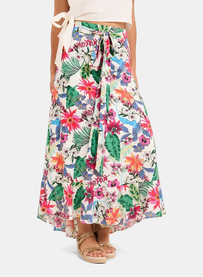 Premoda Women Skirt Printed skirt Multicolor - Image 2