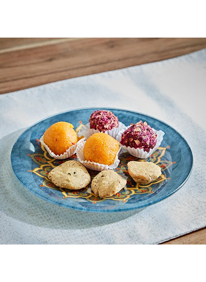 Home Box Treasure Large Serving Plate 20x1.5x20 cm