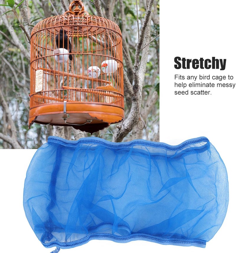 Global flexible assemble picks 2PCS Bird Cage Seed Catcher, Adjustable Bird Cover Skirt Soft Airy Net Guard Polyester Mesh Net Cover for Round Square Cages (Blue) Home & light industrial compatible Diverse purchase options Care processed raw material User tested optimized build Different assemble options Continuous warehouse supply Simple multi-feature universal build Assorted natural tone picks Global simple assemble options Air & land transit compatible Heat resistant Size-sorted warehouse storage Most item matching trendy design Pop-area nearby warehouse New residential zone delivery Global mainstream design picks Practical build Efficiency boosted construction Wide daily application Daily repeated use trusted quality Anti topple design Repeated detach compatible build Ready post purchase fulfill Fault optimized construction - Image 3