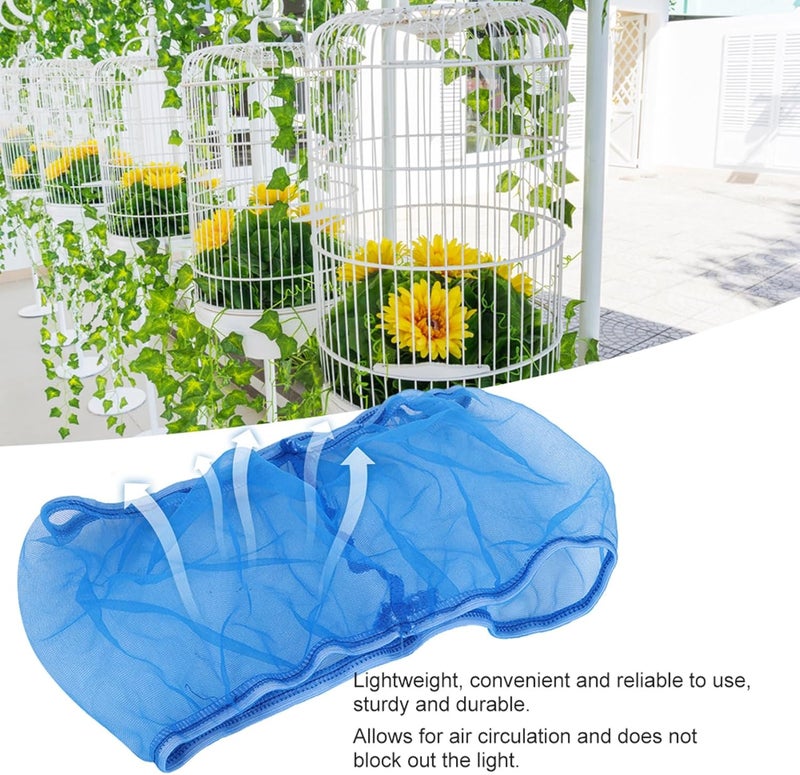 Global flexible assemble picks 2PCS Bird Cage Seed Catcher, Adjustable Bird Cover Skirt Soft Airy Net Guard Polyester Mesh Net Cover for Round Square Cages (Blue) Home & light industrial compatible Diverse purchase options Care processed raw material User tested optimized build Different assemble options Continuous warehouse supply Simple multi-feature universal build Assorted natural tone picks Global simple assemble options Air & land transit compatible Heat resistant Size-sorted warehouse storage Most item matching trendy design Pop-area nearby warehouse New residential zone delivery Global mainstream design picks Practical build Efficiency boosted construction Wide daily application Daily repeated use trusted quality Anti topple design Repeated detach compatible build Ready post purchase fulfill Fault optimized construction - Image 2