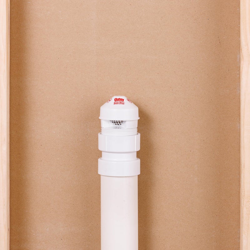 Oatey Sure-Vent 1-1/2 in.â€“2 in. 160 Branch, 24 Stack DFU Air Admittance Valve with White PVC Sch. 40 Adapter - Image 3