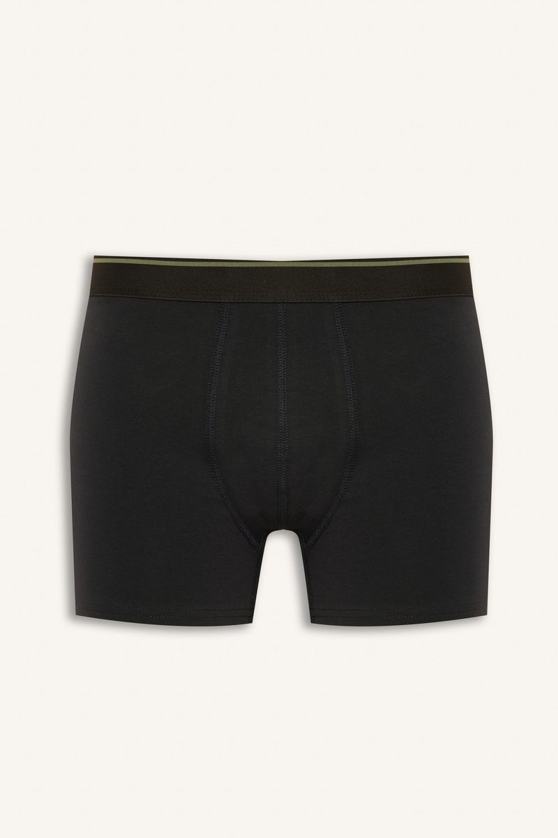 DeFacto Green Man Regular Fit Floral 3 Piece Boxers Casual - Image 5