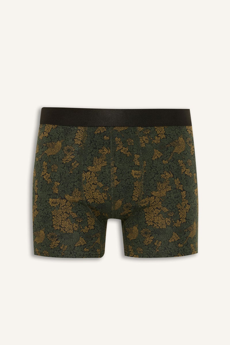 DeFacto Green Man Regular Fit Floral 3 Piece Boxers Casual - Image 2
