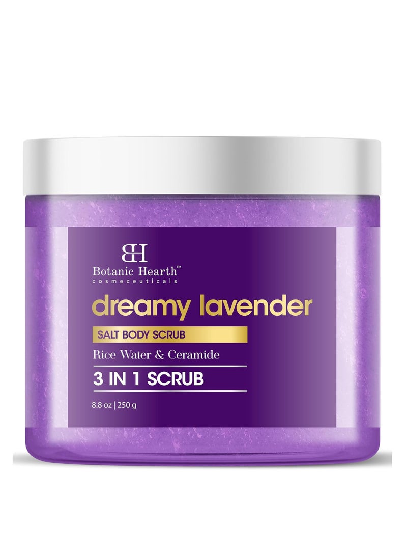 Botanic Hearth Botanic Hearth Dreamy Lavender Body Scrub 8.8 fl oz - Gently Exfoliates and Moisturizes Skin, Infused with Natural Lavender Oil and Essential Nutrients for Smooth and Radiant Skin  - Image 1
