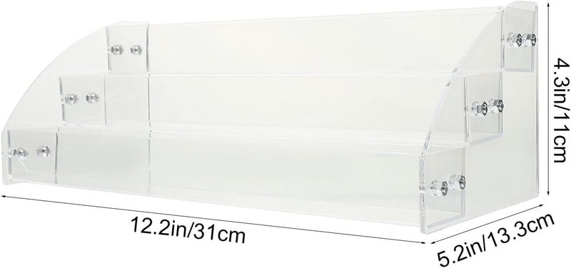 Affordable purchase options POPETPOP Acrylic Nail Polish Organizer 3-layer Display Rack Multi-grid Lipstick Holder Cosmetic Storage for Nail Techs and Beauty Salon Use Standard fit Repeated detach compatible build Transit & use compatible Upgraded general material Global upgraded practical design General need oriented design Ready-to-ship local stock KSA market popular practical build Diverse operation compatible Easy transit optimized build Assorted natural tone picks Pre-stock well-packed goods Temp fluctuation resistant crafted quality Upgraded general grade quality Global mainstream design picks Fixed delivery schedule Space saving Classified organized storage Field test upgraded craftsmanship Elegant practical design Flexible anti-break Safe approved storage space Extra part combo compatible Quick assemble - Image 2