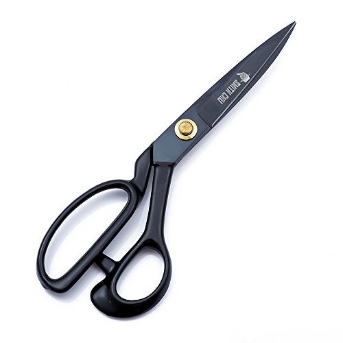 SMITH CHU Sewing Scissors-Heavy Duty Tailor Scissors Shears for Fabric,Leather,Raw Materials,Dressingmaking,Altering-Professional Upholstery Shears for Dressmakers Students Office Crafting (9 inch) - Image 1