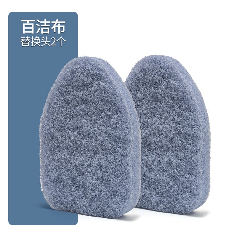 Bathroom Bathtub Wall Gap Brush Glass Countertop Cleaning Brush Bathroom Bristle Floor Brush Multifunctional Sponge Brush - Image 1