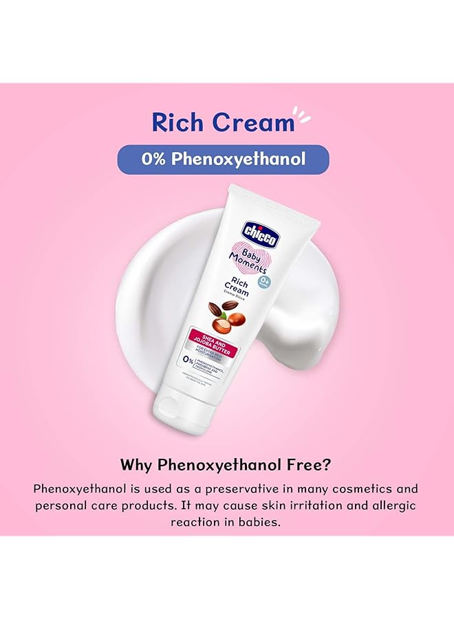 Chicco Baby Moments Rich Cream For Newborn Babies With Shea And Jojoba Butter 50G Rich Moisturization And - Image 5