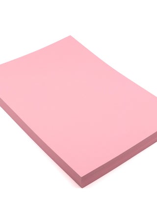 Pink Paper A4 240gsm 50 Sheets Pastel Pink Coloured Thick Paper, Craft Making, Card Making, Decoration, Printing - view 3