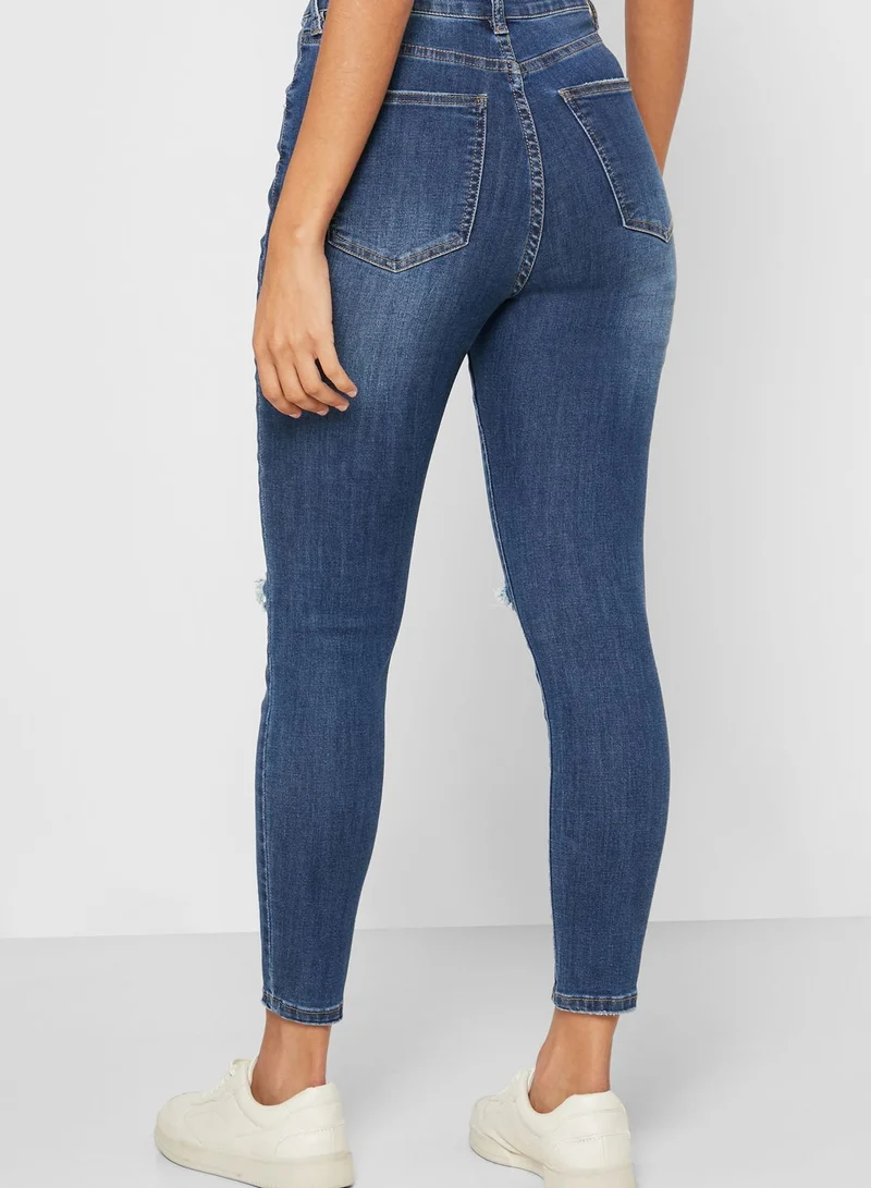 Cotton On High Waist Skinny Jeans