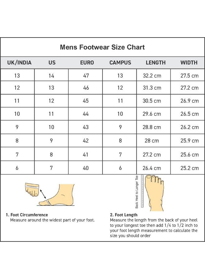 Campus Men's SL-SPR001 BLU/Gry Sliders - 9UK/India SL-SPR001 - Image 4