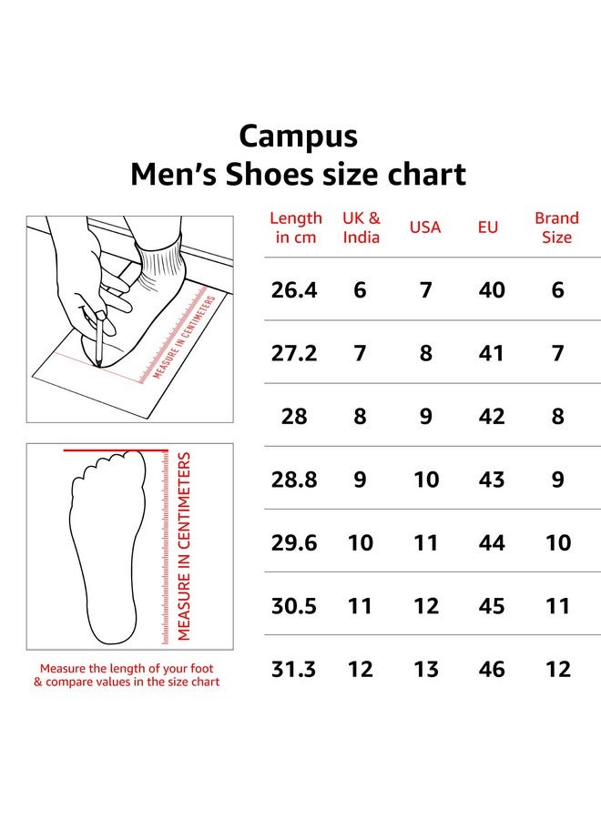 Campus Men's SL-SPR001 BLU/Gry Sliders - 9UK/India SL-SPR001 - Image 5