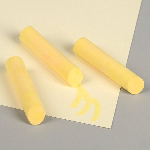 Quartet Alpha Chalk, 5/8" Diameter, Golden Ivory, 12 Sticks per Pack (333005) - Image 4