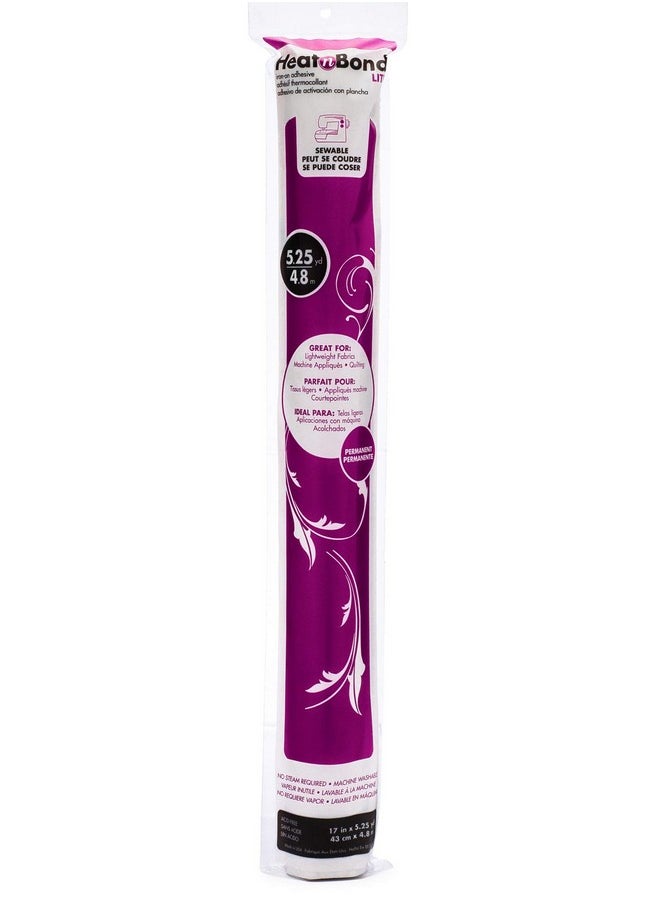 HeatnBond - Lite Iron On Adhesive Value Pack 17 Inches X 5.25 Yards - Image 1