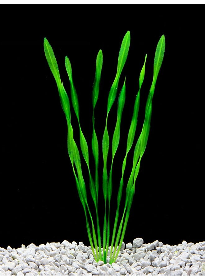 ماكسمورال مجموعة نباتات اصطناعية لحوض السمك من ماكسمورال، 8 قطع، مصنوعة من البلاستيك، على شكل أعشاب بحرية صناعية، ارتفاع 8.3 بوصة، لون أخضر، إكسسوارات ومستلزمات حيوانات أليفة - Image 2