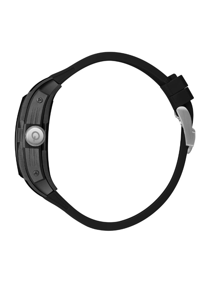 Quantum Men's Automatic Display Watch With Black Silicone Strap - QMG1103.651  - Image 3
