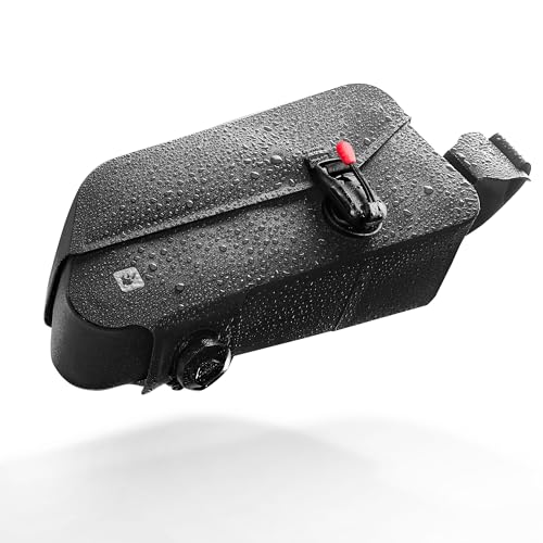 Rhinowalk Bike Frame Bag with Magnetic Flap Waterproof Bicycle Top Tube Bag Bikepacking Cycling Tools Storage Bag for MTB Road Bike - Image 3