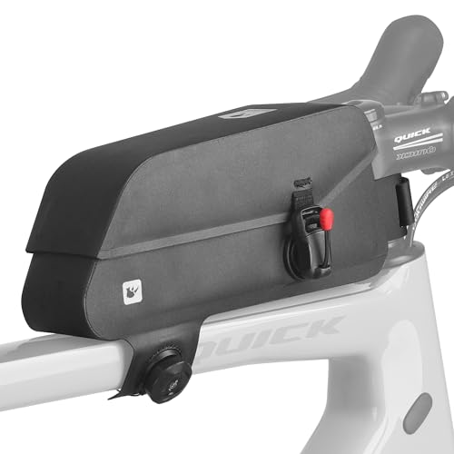 Rhinowalk Bike Frame Bag with Magnetic Flap Waterproof Bicycle Top Tube Bag Bikepacking Cycling Tools Storage Bag for MTB Road Bike - Image 1