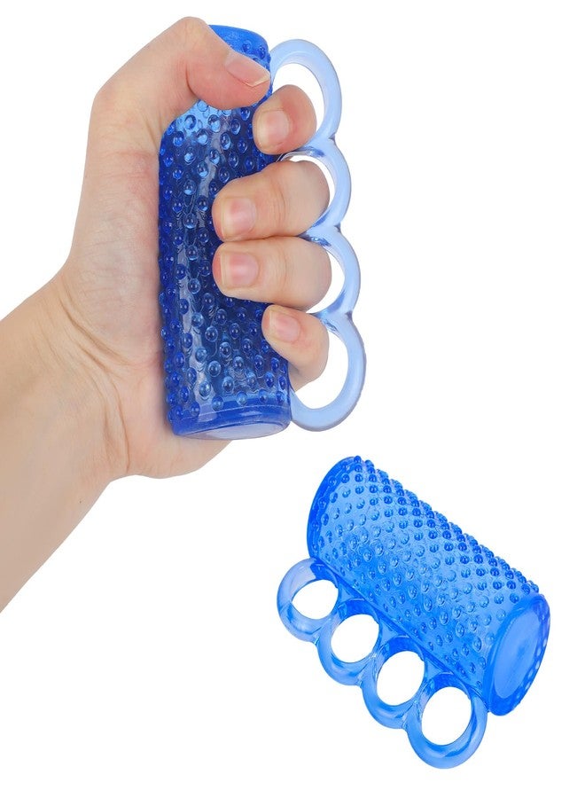 Fukaisu Hand Exercise Ball, Cylindrical Shaped Spike Hand Strengthener Grip Squeeze Ball Separate Finger Design for Seniors & Elderly Grip Strength & Improve Flexibility - Image 1