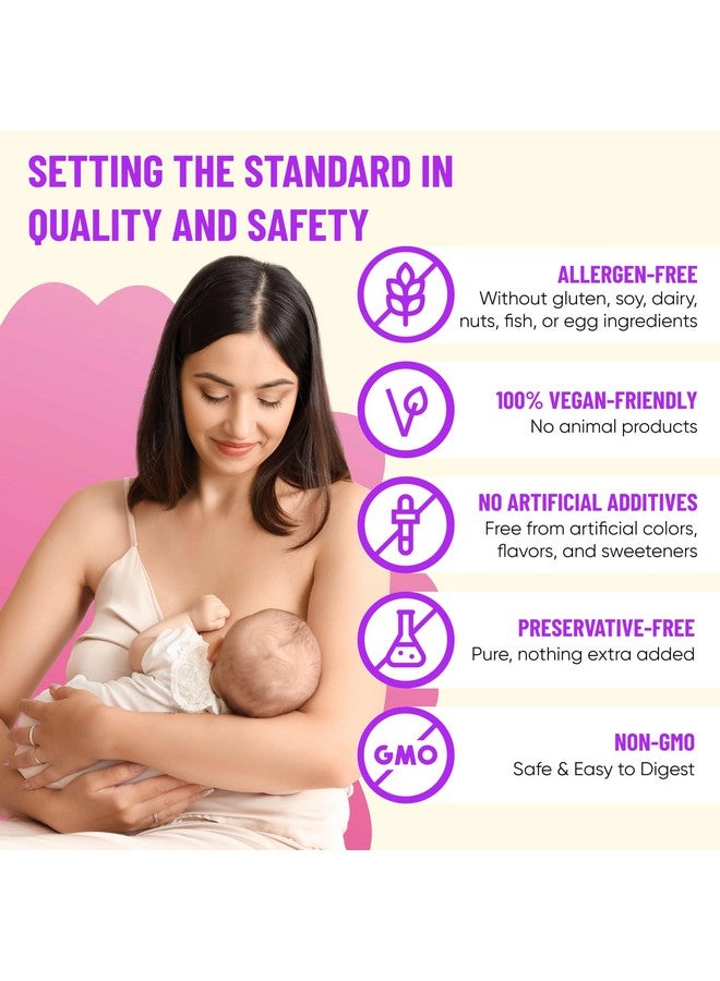 Mama's Select Organic Fenugreek Capsules - Natural Herbal Lactation Supplement to Boost Milk Supply, Vegan Digestive Health Aid, Allergen-Free & Non-GMO, USA-Made for Breastfeeding Moms - Image 3