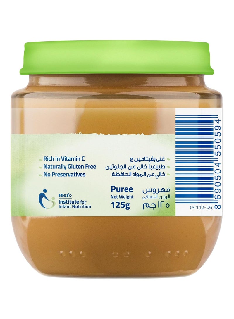 Hero Baby Apple Puree Jar 125g - Image 3