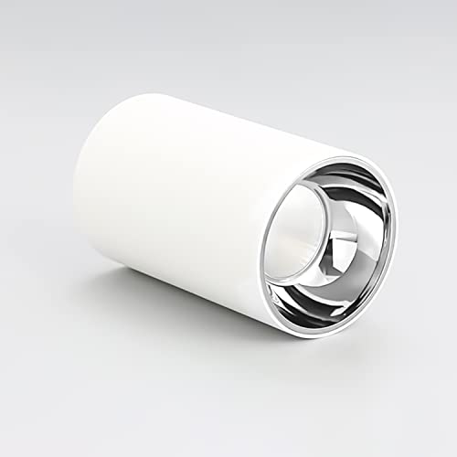 Harold Electricals 7 Watt White Body Antiglare LED Round Cylinderical Surface COB Spotlight | Ceiling Downlight for Home, Office, Showroom, Indoor & Outdoor- Chrome Reflector (Warm White) (Pack of 1) - Image 2