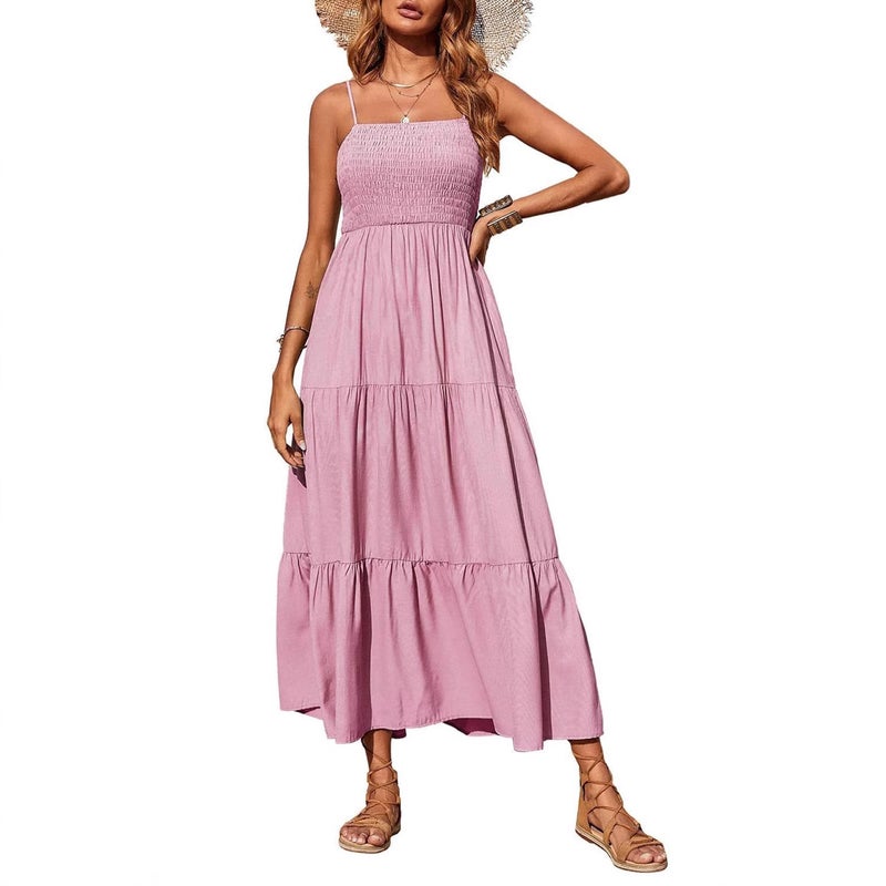 2025 Spring Women's Elegant Sleeveless Split Dress - Image 2