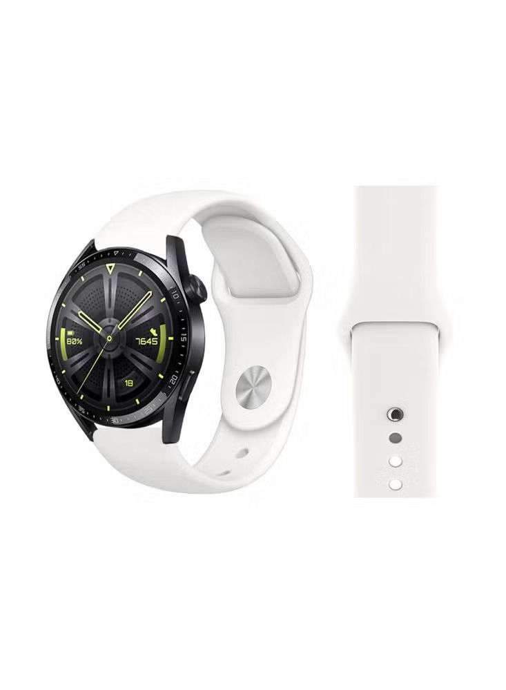 Zaboon Solid Silicon Replacement Band For Huawei Watch GT 3 46mm - Image 1