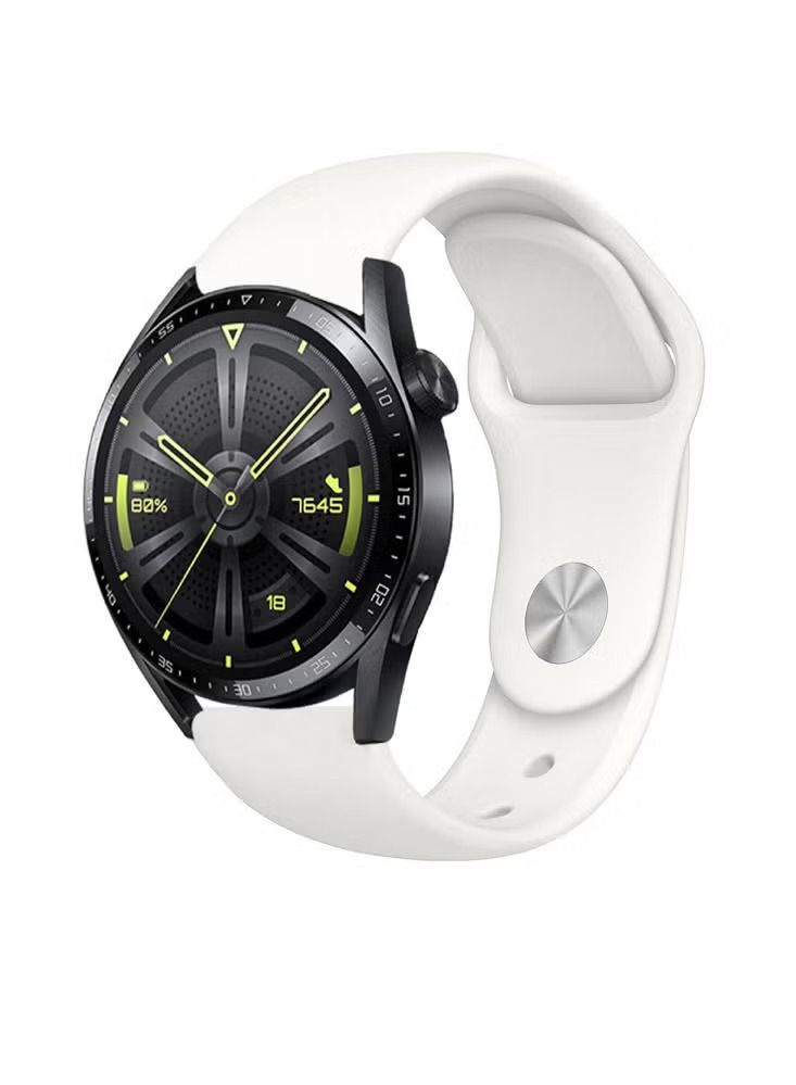 Zaboon Solid Silicon Replacement Band For Huawei Watch GT 3 46mm - Image 2