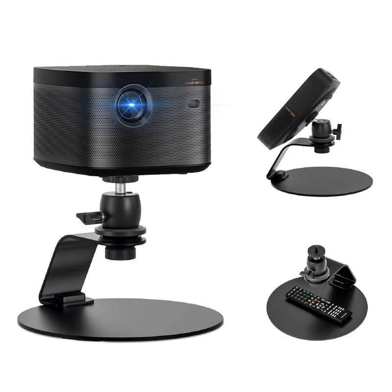 Liboer Projector Stand with 360 Rotatable Ball Head 14  Screw Table Mobile Camera Bracket Aluminum Adjustable Desket Projectors Stand for XGIMI Devices H2HaloMogo proMogo pro