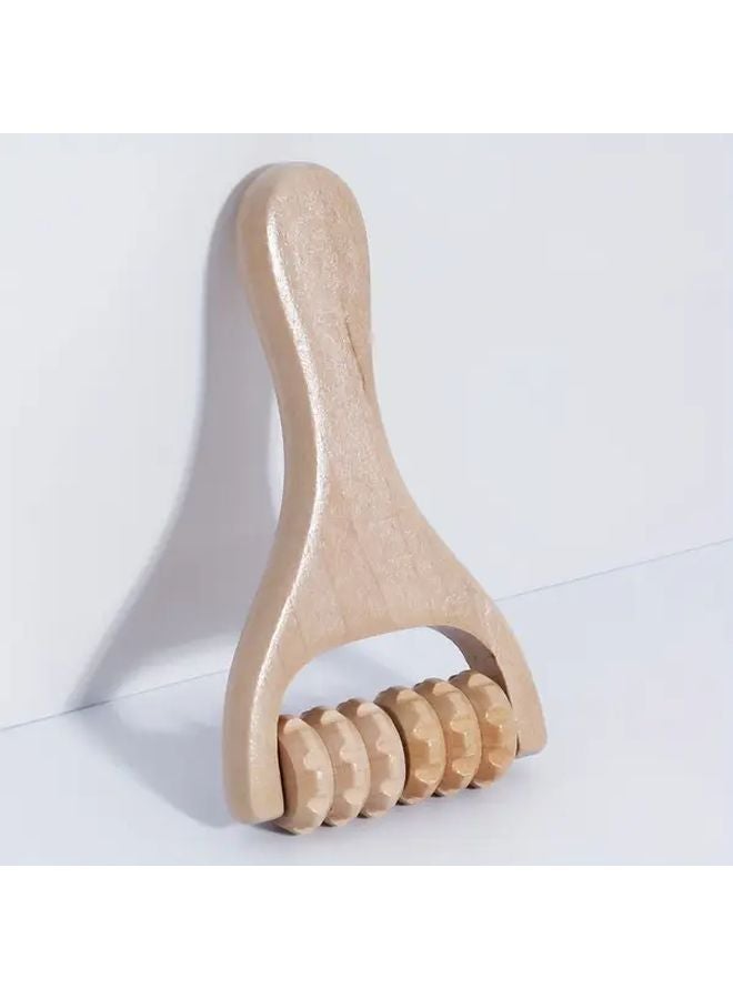 Rolling Teeth Massage Slingshot Wheel Head Body Muscle Abdomen Relief Tool - Image 5