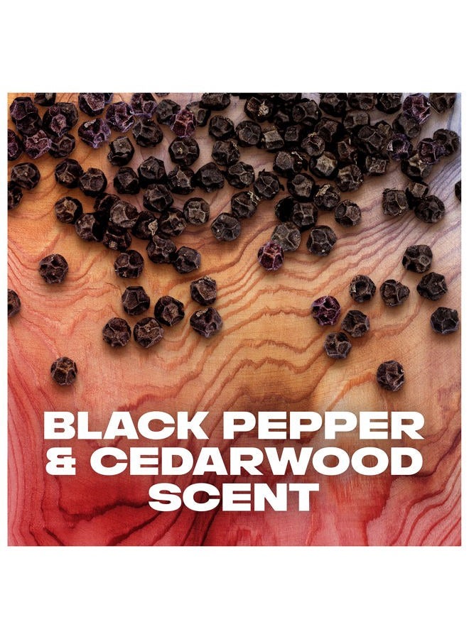 Axe مزيل العرق للرجال 48 ساعة حماية من العرق والرائحة لانتعاش يدوم طويلاً، عطر الفلفل الأسود وخشب الأرز مزيل عرق للرجال 2.7 أونصة - Image 3