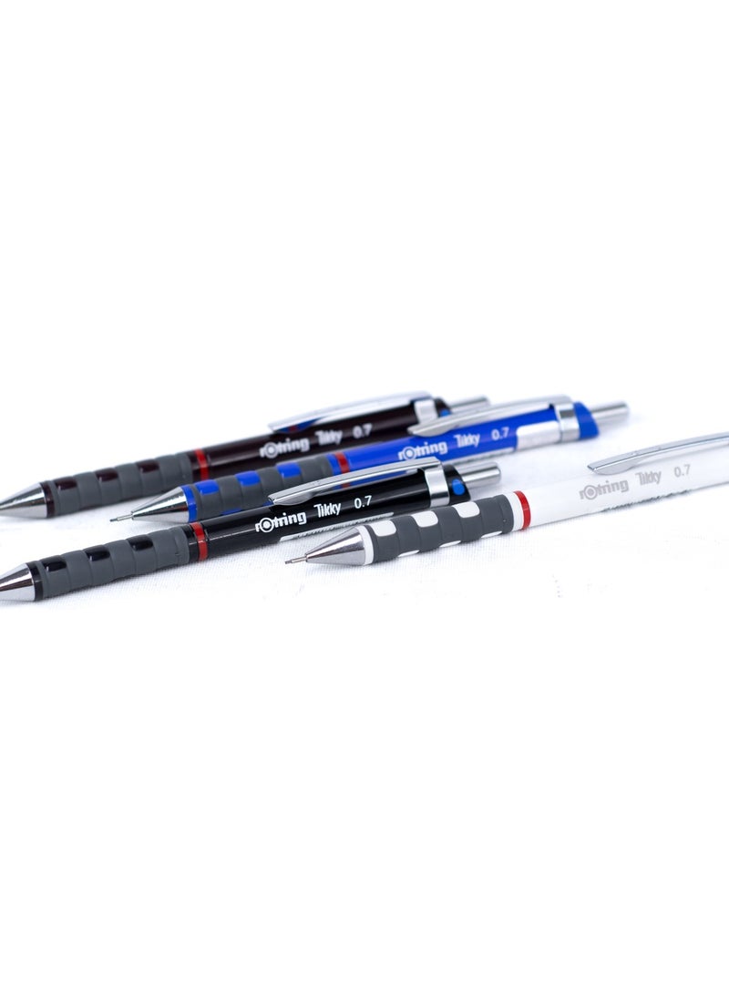 Rotring Oppland Stationery Tikky 2b Tip Pen Original 0.7 mm Soft Tip Ergonomic Durable 4 Pieces  - Image 2