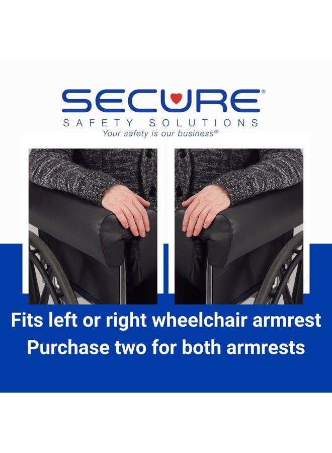 Secure Safety Solutions SDAS-1 Wheelchair Arm Rest Lateral Support Cushion High Density Foam Positioning Pad for Left or Right Armrest - Image 5