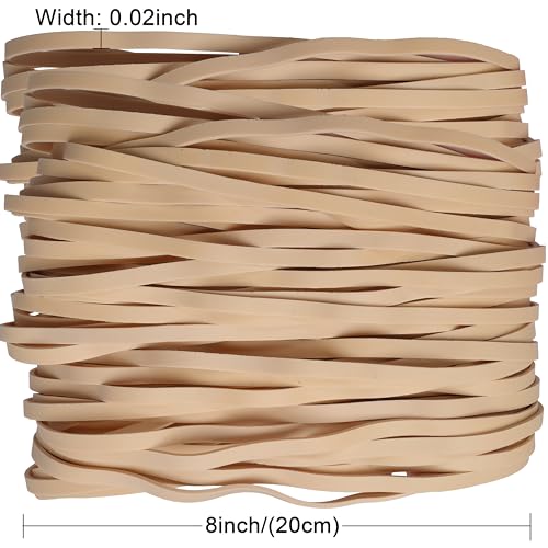 Foshine Rubber Bands Garbage Can Bands Elastic Large 8inch 45Pcs Trash Cans Rubber Bands Elastics Bands for Office Supplies Home - Image 2