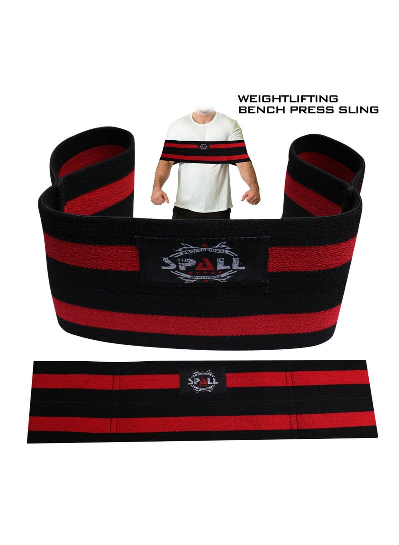 سبال مقعد اضغط على حزام المقلاع لرفع الأثقال ومرن - Image 1