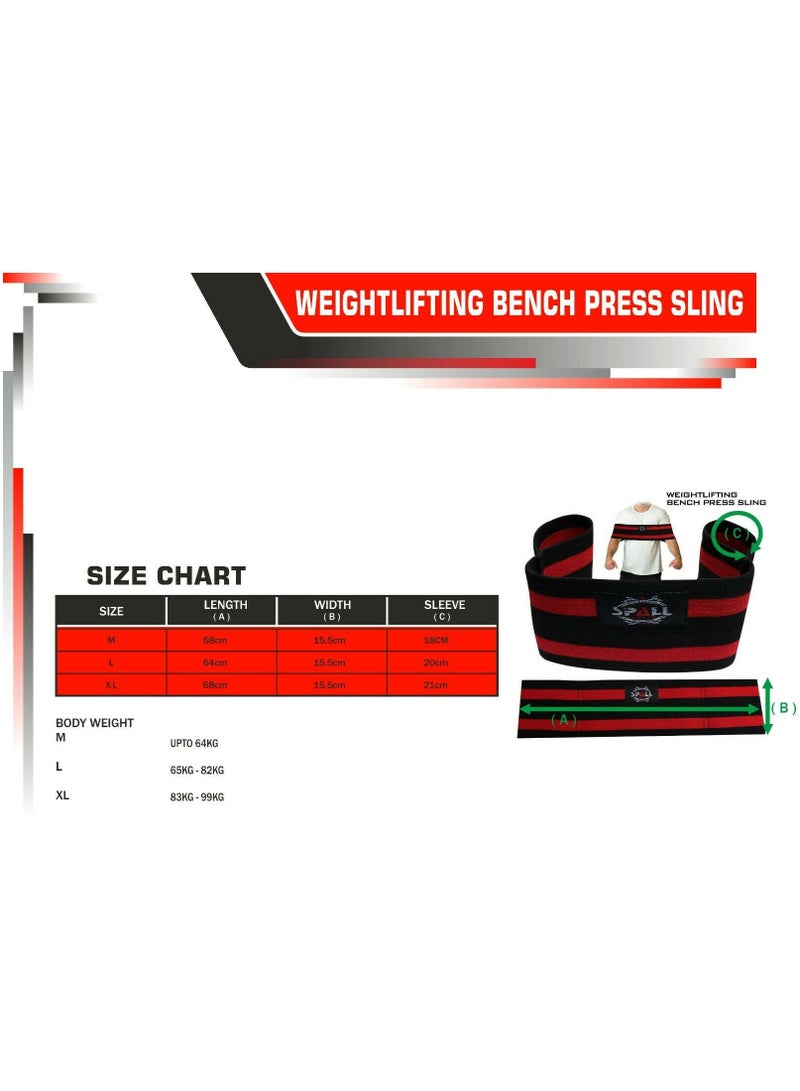 سبال مقعد اضغط على حزام المقلاع لرفع الأثقال ومرن - Image 2