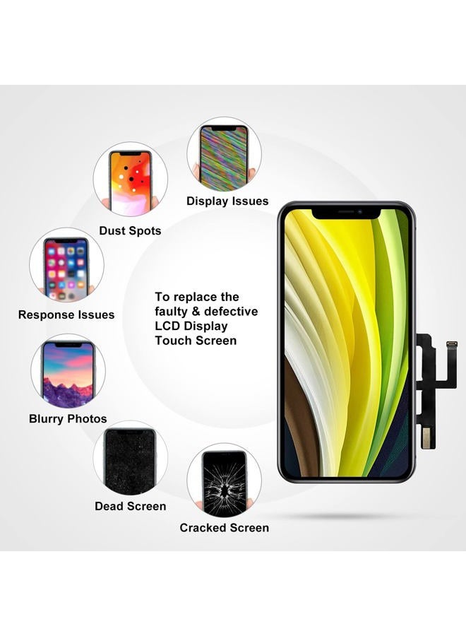 LL TRADER for iPhone 11 Screen Replacement 6.1'' LCD Touch Display Digitiser with Repair Tool Kits - Image 5
