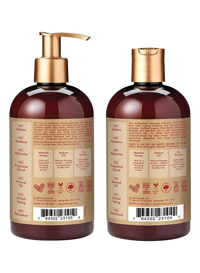 SheaMoisture Intensive Hydration Shampoo With Conditioner - Image 2