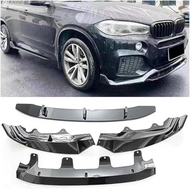 demulax ديملوكس BMW X5 F15 سبويلر شفة أمامية رياضية - Image 3