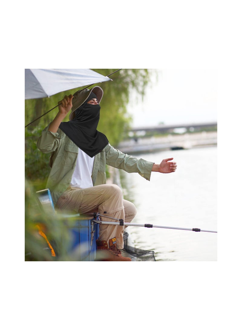 Generic 2 Pcs Balaclava Full Face Mask Summer for Sun Protection Breathable Long Neck Covers for Men Women Cycling Fishing  - Image 2
